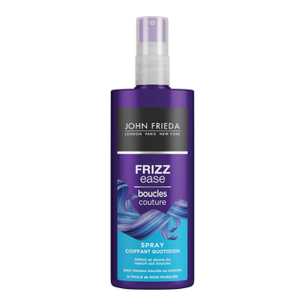 Image de Spray coiffant quotidien frizz-ease boucles couture JOHN FRIEDA, flacon de