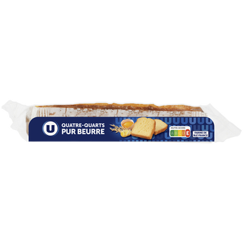 Image de U
Quatre quarts pur beurre