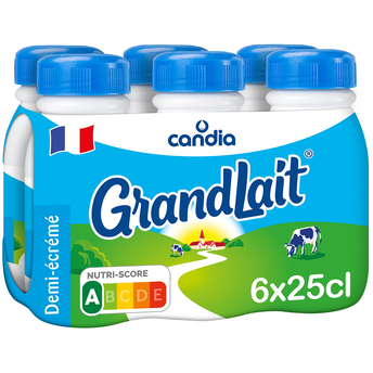 Image de Lait demi-écrémé UHT CANDIA GRANDLAIT