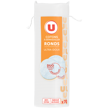 Image de U
Disque à démaquiller rond sachet de