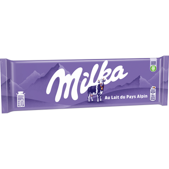 Image de Chocolat au lait du Pays Alpin Mmmmax MILKA - Tablette de
