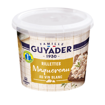 Image de Rillettes de maquereaux au vin blanc GUYADER
