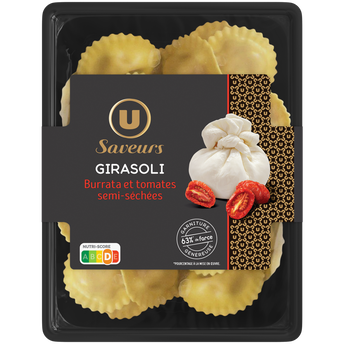 Image de U SAVEURS
Girasoli burrata et tomates séchées U SAVEURS x6