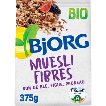 Image de Muesli fibres son de blé bio BJORG