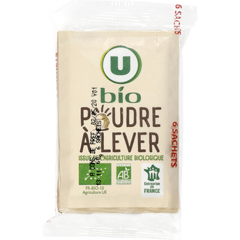 Image de U BIO
Poudre à lever  6 sachets de