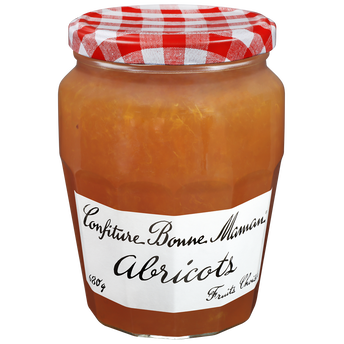 Image de Confiture d'abricots BONNE MAMAN, pot familial de