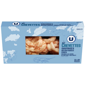 Image de U
Crevettes sauvage d'Argentine décortiquée crues