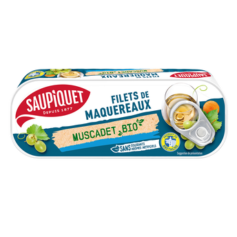 Image de Filets de maquereaux au muscadet SAUPIQUET