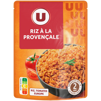 Image de U
Riz à la provençale micro-onde   sachet de