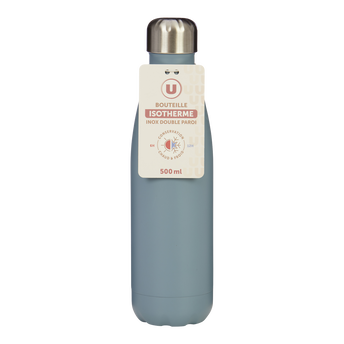 Image de U
Bouteille isotherme 500ml bleu