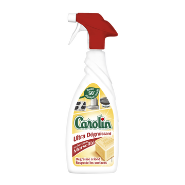 Carolin Nettoyant Ultra-dégraissant Au Savon De Marseille - Pistolet 650ml