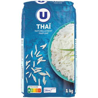 Image de U
Riz long thaï sachet carré en aluminium de