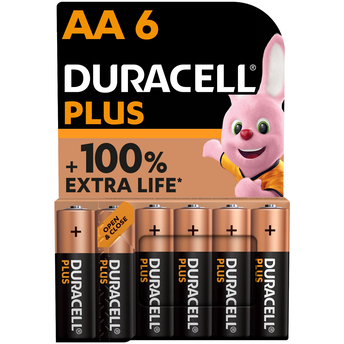 Image de Pile DURACELL Plus 100% LR6 AA