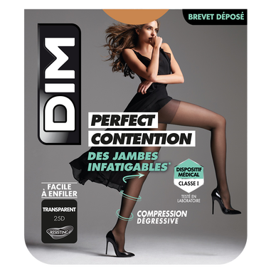 Collant perfect contention transparent DIM Super U Hyper U U