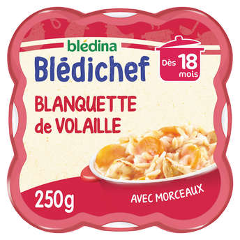 Image de Plat bébé blanquette de volaille dès 18 mois BLEDICHEF BLEDINA