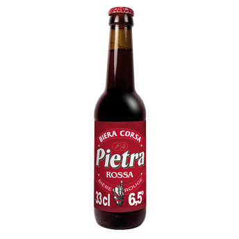 Image de Bière aromatisée Rossa PIETRA, 6,5° - Bouteille de