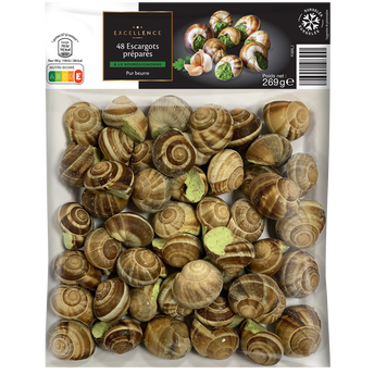 Image de Escargots recette ail et persil ESCAL x48 soit