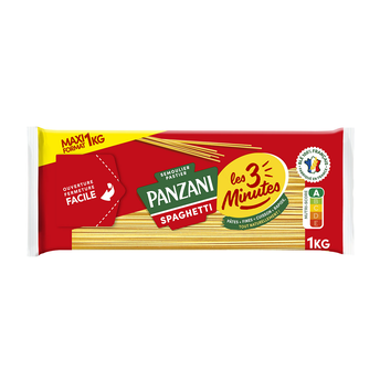 Image de Pâtes SPAGHETTI 3 minutes PANZANI