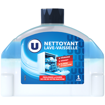 Image de U
Nettoyant liquide pour lave-vaisselle  bouteille de