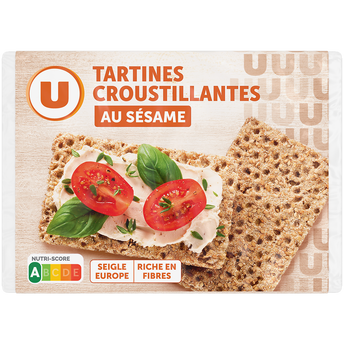 Image de U
Tartines croustillantes sésame