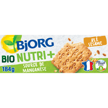 Image de Biscuits Bio au sésame BJORG - Paquet