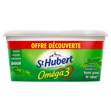 St Hubert Matière Grasse Allégée Tartine & Cuisson 50% De Matière Grasse Oméga 3st Hubert, 510g