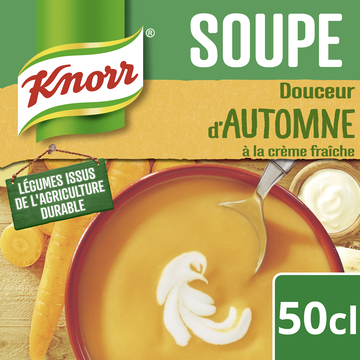 Knorr Soupe Douceur D'automne À La Crème Fraîche Knorr, 50cl