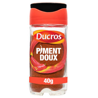 Image de Piment doux moulu DUCROS, flacon Duc