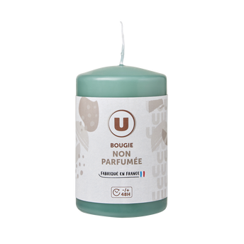 Image de U
Bougie 68X110 non parfumée vert