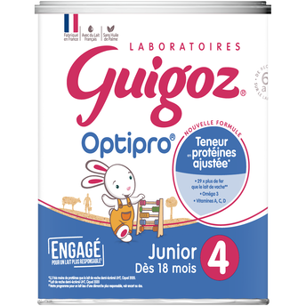 Image de Lait croissance en poudre dès 12M GUIGOZ OPTIPRO JUNIOR - Boîte