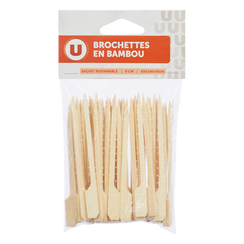 Image de U
Mini brochette bambou