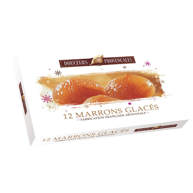 Boîte de 250 g de marrons glacés entiers nus (Retrait uniquement en  magasin, pas d'expédition)