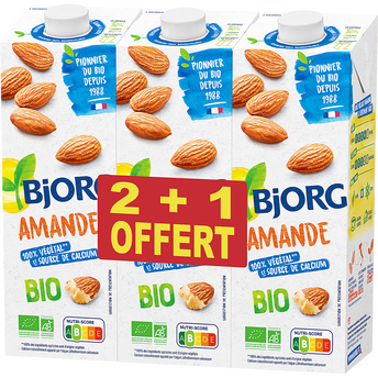Image de Boisson végétale Amande bio BJORG - 2 briques de