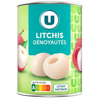 Image de U
Litchis dénoyautés 3/4