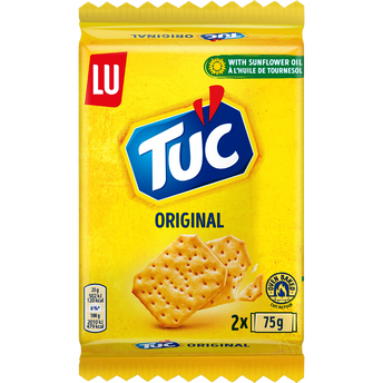 Image de Biscuits apéritifs crackers salés Original TUC LU - Paquet de