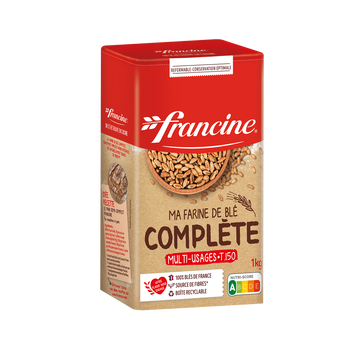 Image de Farine complète FRANCINE, boîte de