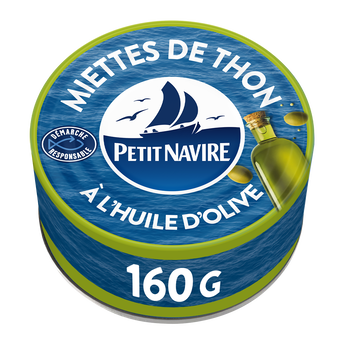 Image de Miettes de Thon huile d'olive vierge extra PETIT NAVIRE