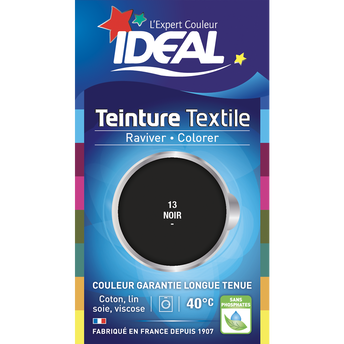 Image de Teinture liquide mini pour tissus noir