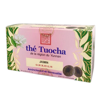 Image de Thé jasmin tuocha MONTASIE, 2 sachets de 20g, soit