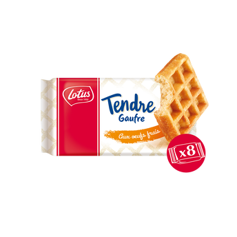 Image de Tendre gaufre LOTUS BAKERIES 8x1pièce