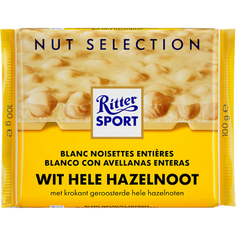 Image de RITTER sport blanc noisettes entières