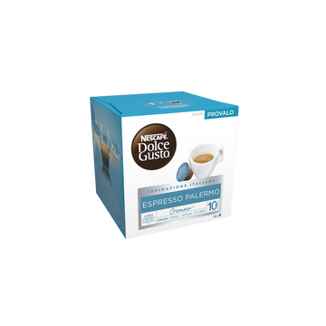 Nescafé Café Capsules Nescafe Dolce Gusto Espresso Palermo N°10 - Compatible Dolce Gusto - X16
