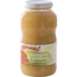 Compote De Pomme Allegee En Sucres Bocal De 7g Super U Hyper U U Express Www Coursesu Com