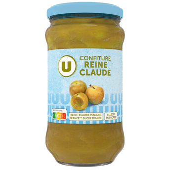 Image de U
Confiture de reines Claude allégée bocal de