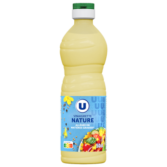 Image de U
Vinaigrette nature en matières grasses