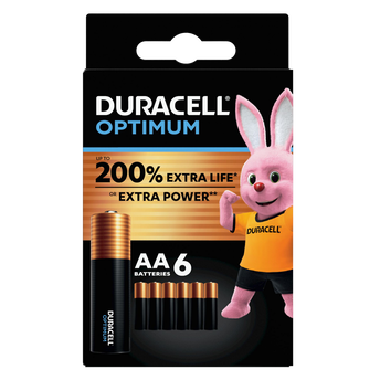 Image de Pile Optimum LR6 AA x6