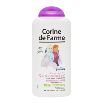 Image de Gel douche cheveux et corps reine des neiges CORINE DE FARME