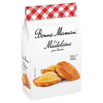 Image de Madeleines pur beurre BONNE MAMAN - x12 sachets - Le paquet de