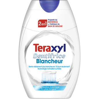 Image de Dentifrice liquide 2 en 1 blancheur TERAXYL, tube