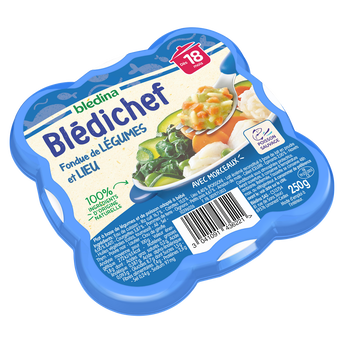 Image de Plat bébé fondue de légumes lieu dès 18 mois BLEDICHEF BLEDINA